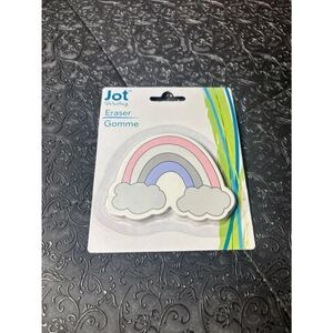 ⚡️💵🧨🎲 New Jot Rainbow Cloud Eraser - Pink, Lavender, Gray